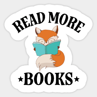 Read More Books Sticker